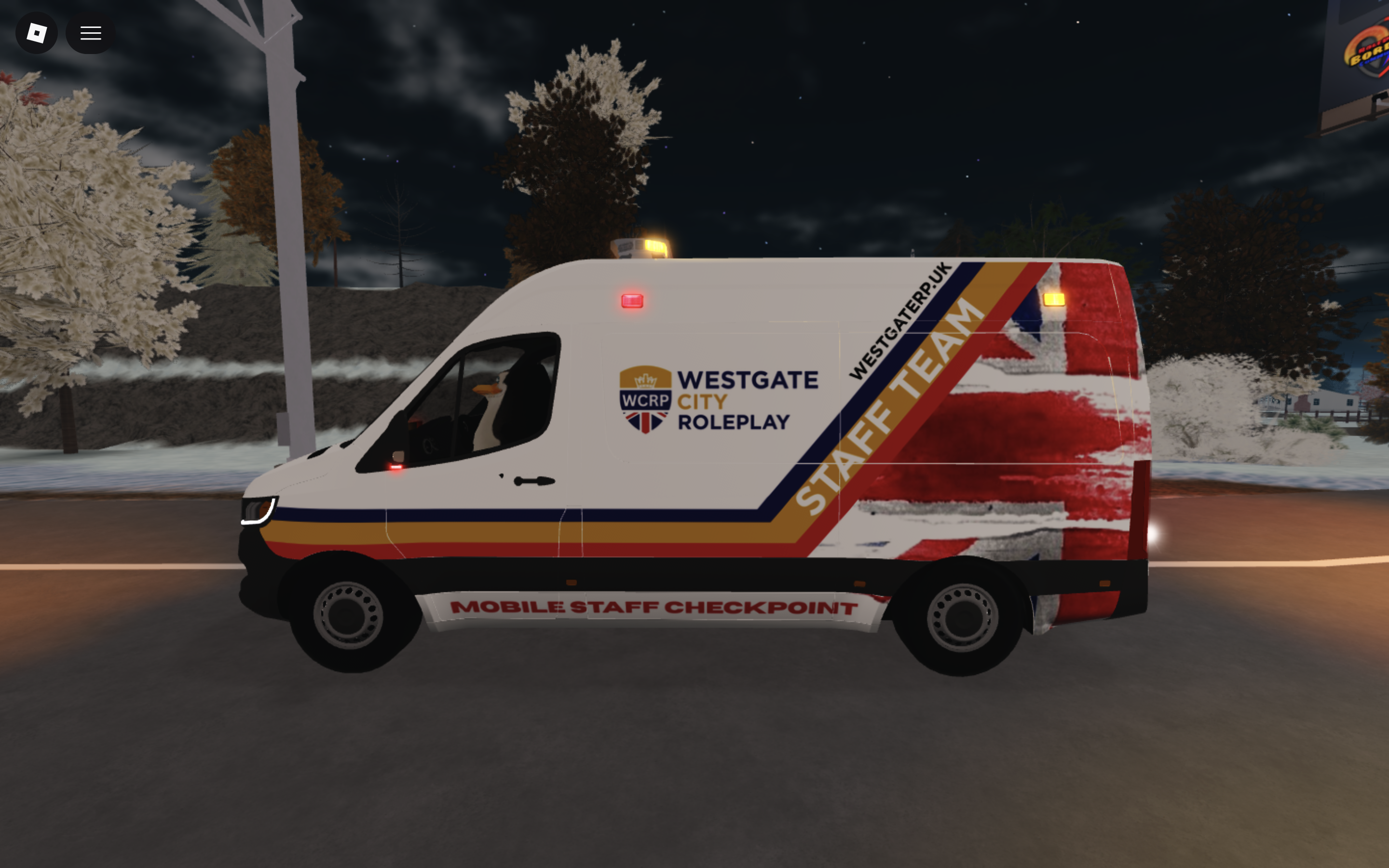 Staff Mobile Checkpoint Van